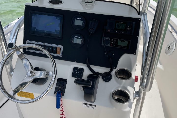 a boat sitting on top of a table